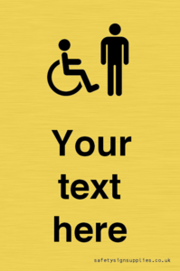 DV10854: Custom information: disabled and male