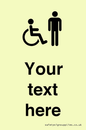 DV10854: Custom information: disabled and male