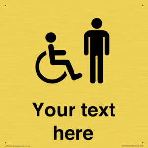 DV10854: Custom information: disabled and male