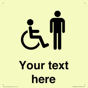 DV10854: Custom information: disabled and male