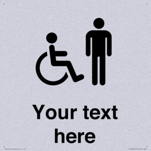 DV10854: Custom information: disabled and male