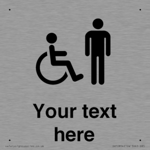 DV10854: Custom information: disabled and male