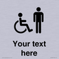DV10854: Custom information: disabled and male