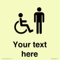 DV10854: Custom information: disabled and male