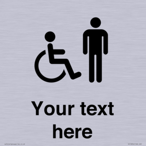 DV10854: Custom information: disabled and male