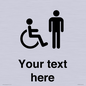 DV10854: Custom information: disabled and male