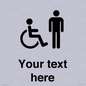DV10854: Custom information: disabled and male