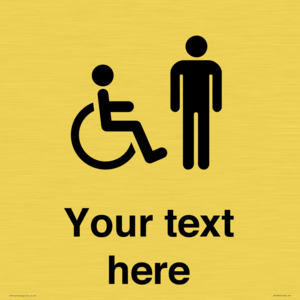 DV10854: Custom information: disabled and male