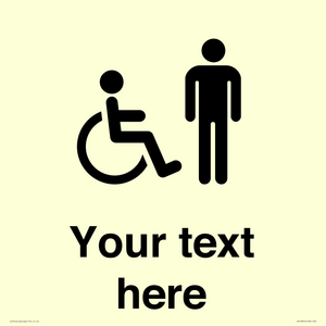 DV10854: Custom information: disabled and male