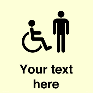 DV10854: Custom information: disabled and male