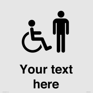 DV10854: Custom information: disabled and male