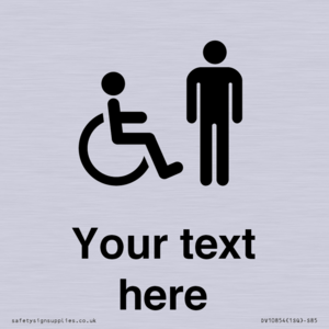 DV10854: Custom information: disabled and male