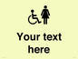 DV10856: Custom information: disabled and female