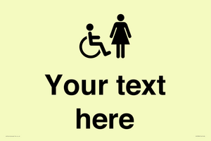 DV10856: Custom information: disabled and female