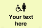 DV10856: Custom information: disabled and female