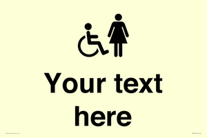 DV10856: Custom information: disabled and female