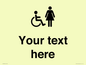 DV10856: Custom information: disabled and female