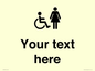 DV10856: Custom information: disabled and female