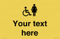 DV10856: Custom information: disabled and female