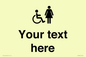 DV10856: Custom information: disabled and female