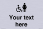 DV10856: Custom information: disabled and female