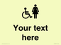 DV10856: Custom information: disabled and female