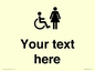 DV10856: Custom information: disabled and female