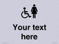 DV10856: Custom information: disabled and female