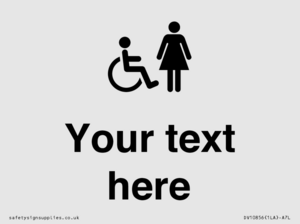 DV10856: Custom information: disabled and female