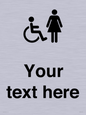 DV10856: Custom information: disabled and female