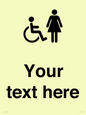 DV10856: Custom information: disabled and female