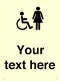 DV10856: Custom information: disabled and female