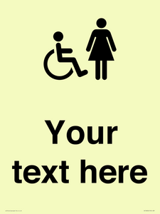 DV10856: Custom information: disabled and female