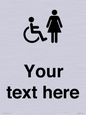 DV10856: Custom information: disabled and female
