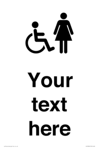 DV10856: Custom information: disabled and female