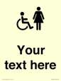 DV10856: Custom information: disabled and female