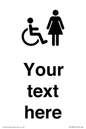 DV10856: Custom information: disabled and female