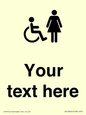 DV10856: Custom information: disabled and female