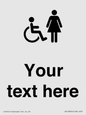 DV10856: Custom information: disabled and female