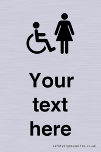 DV10856: Custom information: disabled and female