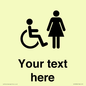 DV10856: Custom information: disabled and female
