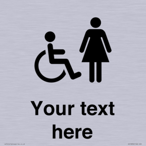 DV10856: Custom information: disabled and female