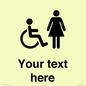 DV10856: Custom information: disabled and female