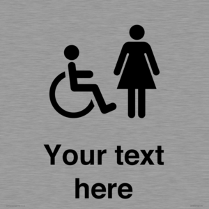 DV10856: Custom information: disabled and female