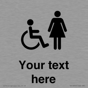 DV10856: Custom information: disabled and female