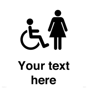 DV10856: Custom information: disabled and female