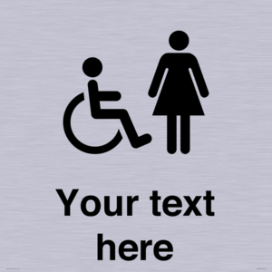 DV10856: Custom information: disabled and female
