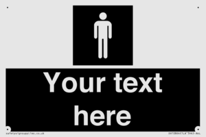 DV10864: Custom information: black panel male