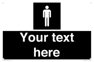 DV10864: Custom information: black panel male