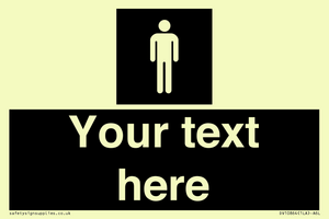 DV10864: Custom information: black panel male